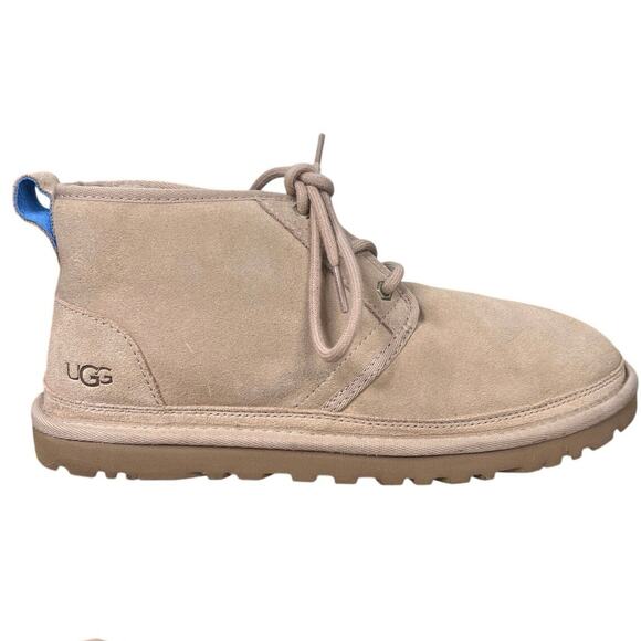 UGG Neumel Men\'s Sand Tan Suede Chukka Boots Size 9 main image 5